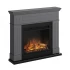 Chimenea eléctrica Larsen gris de TAGU