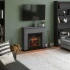 Chimenea eléctrica Larsen gris de TAGU