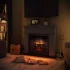 Chimenea eléctrica Larsen gris de TAGU