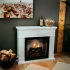 Chimenea eléctrica Larsen blanca de TAGU