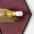 Botellero para 1 botella sobre panel acústico  