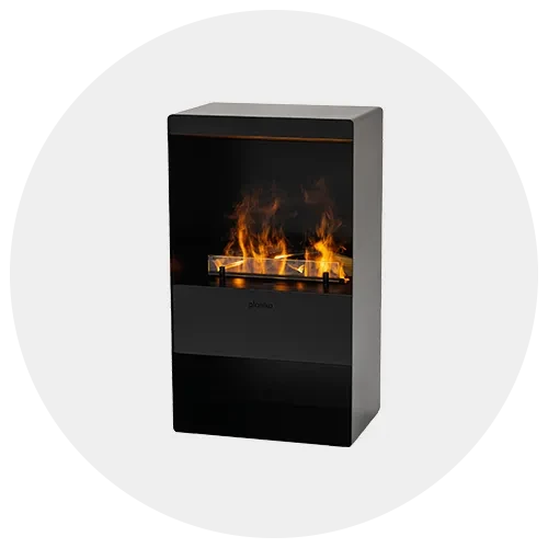 Chimenea vapor de agua portátil